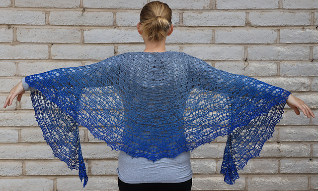 Rainy Night Shawl