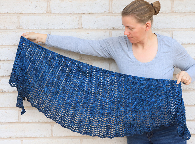 Ondas Shawl