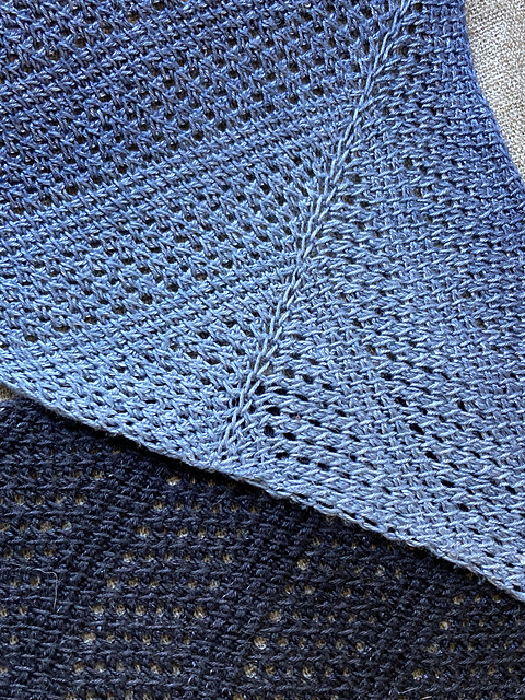 Tunisian Trapezoid Wrap