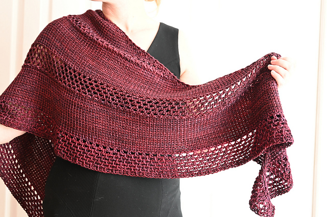 Wild Berries Shawl