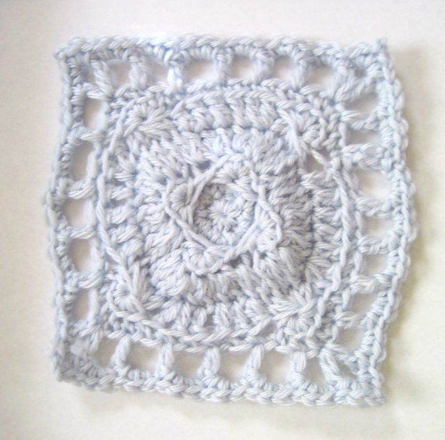 Swirling Square Motif