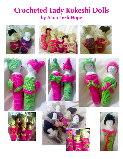 Lady Kokeshi Dolls