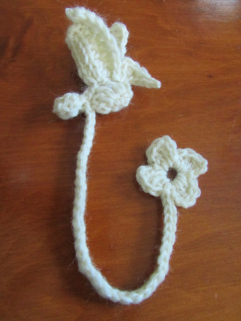 Hummingbird and Flower Bookmark