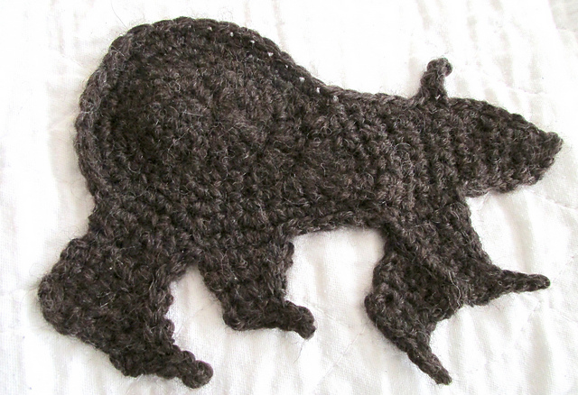 Black Bear Appliqué