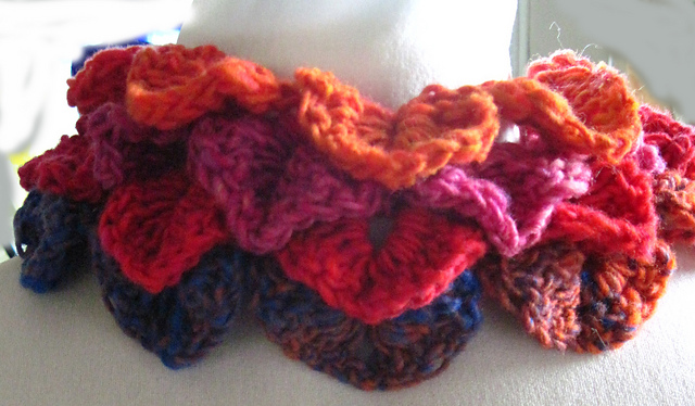 Petal Leaf Collar and Cuffs