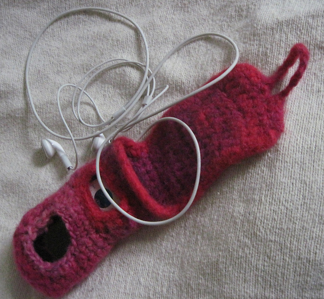 IPod Case Felted and Not