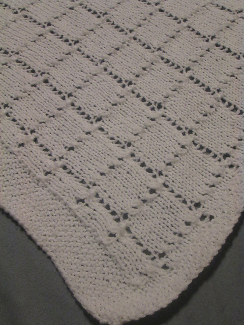 Knitted Carriage Robe