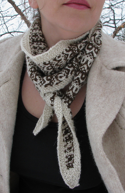 Grandma Hall's Shawl / Triangular Scarf
