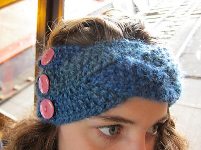Chunky Braided Winter Headband