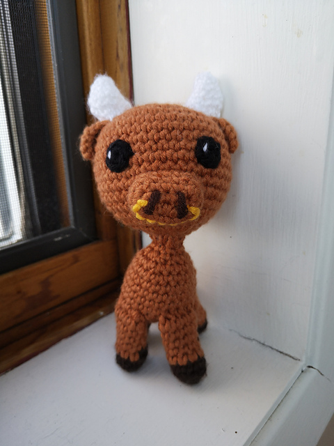 Bull plushie