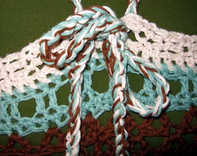 Crochet Sundress beach cover up