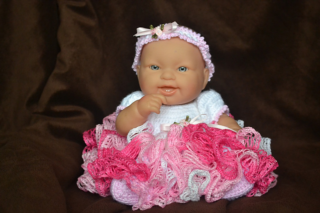 Ruffles and Roses Dress Set
