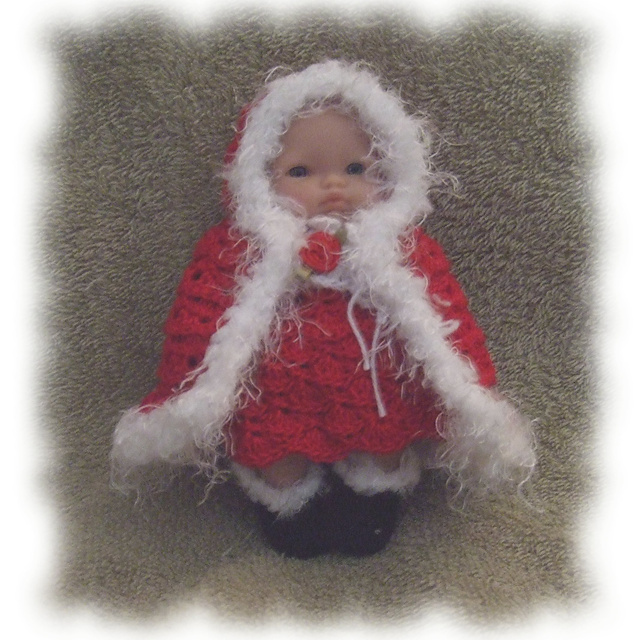 Winter Cape Set for 5 Inch Berenguer