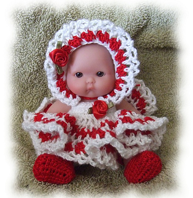 Sweetheart Dress Set for 5 Inch Baby Doll