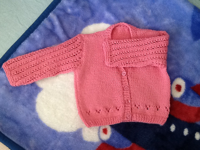 Little lacy cardie