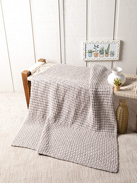 Simple But Chic Throw