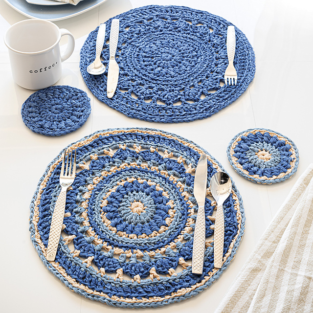 Mandala Place Mat & Coaster
