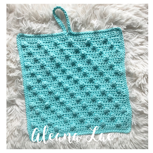 Bubble Lovey Blanket