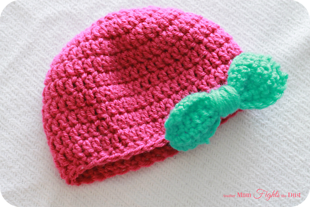 Baby Hat with Bow
