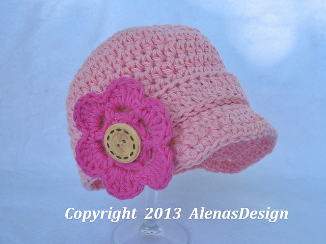 Baby Visor Beanie Hat