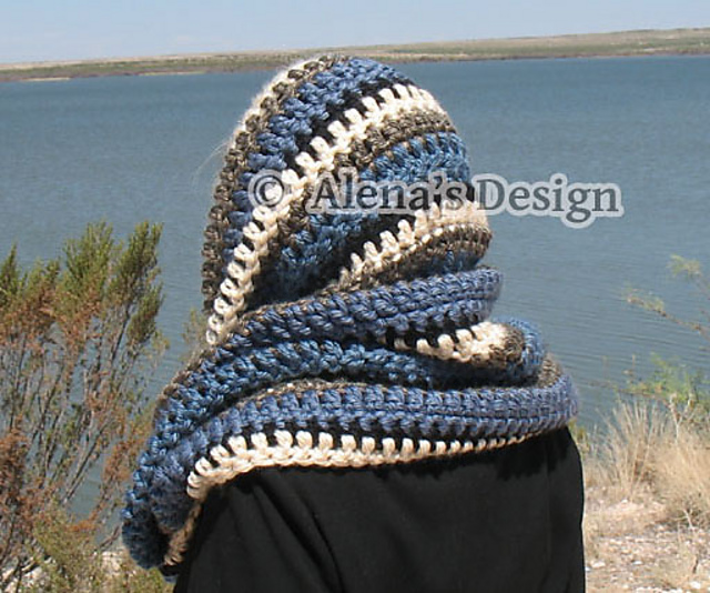 Autumn Striped Scarf