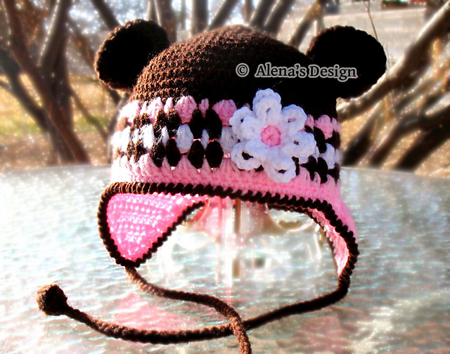 Hat with Bear Ears
