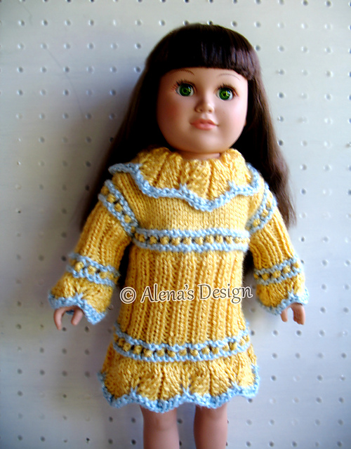 Sunshine Doll Sweater Dress