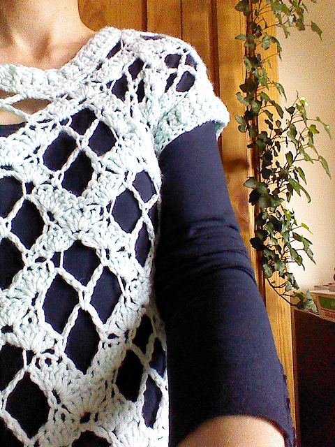 Argyle Diamond Pullover