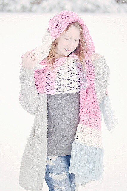 Piper Hooded Shawl