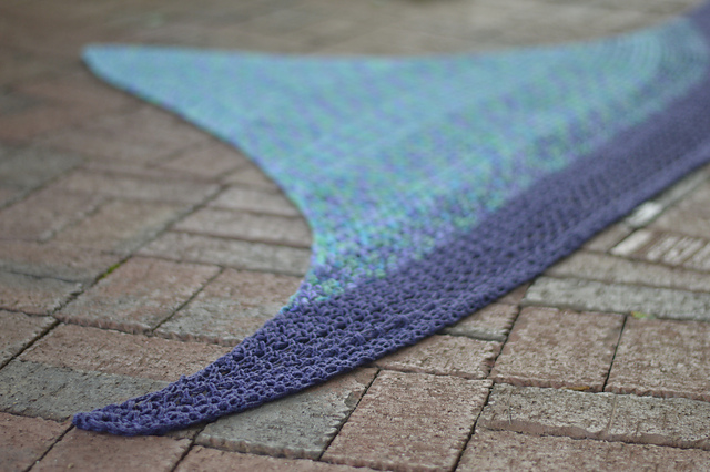 Once Upon A Fade Shawl