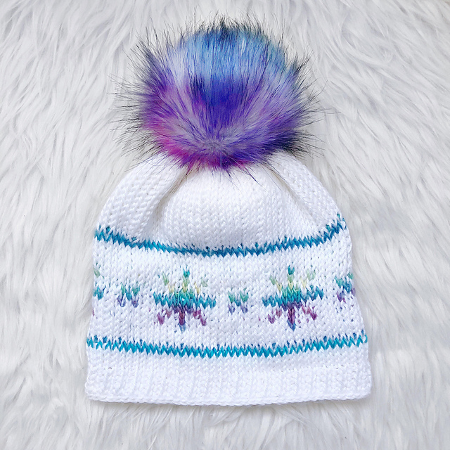 I Wish It Would Snowflake Hat