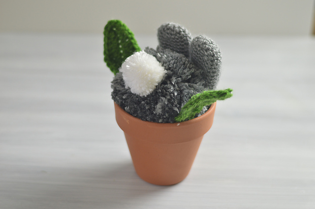 Funny Bunny In A Flower Pot
