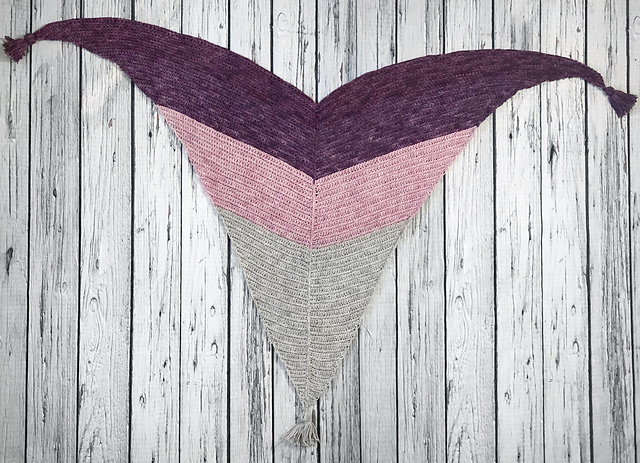Tulip Petal Shawl
