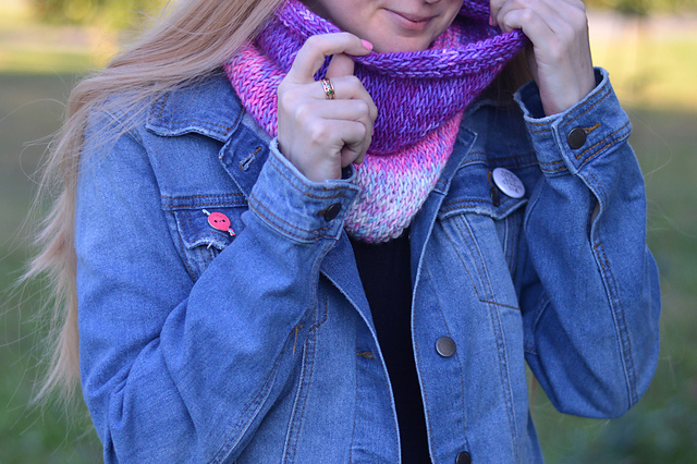 Beginner Tunisian Cowl