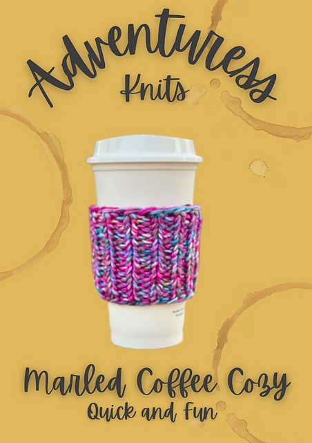 Marled Coffee Cozy