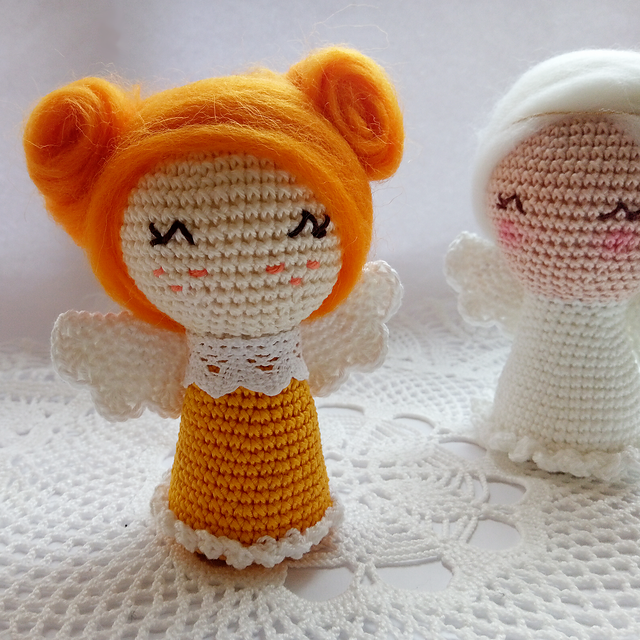Anjo amigurumi