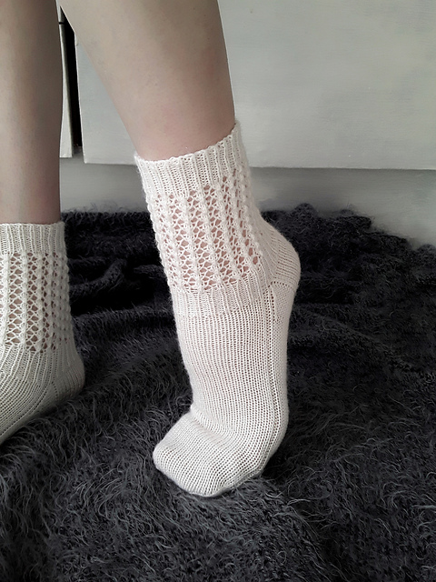 Ajour socks