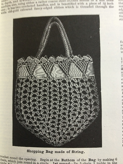 Weldon’s Shopping Bag Made of String