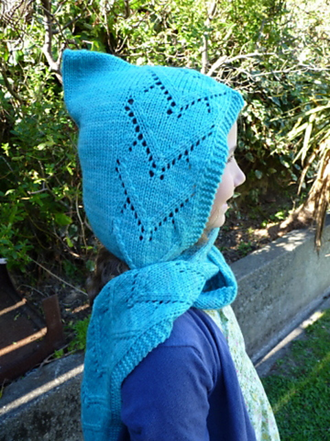 a little love, a hooded scarf