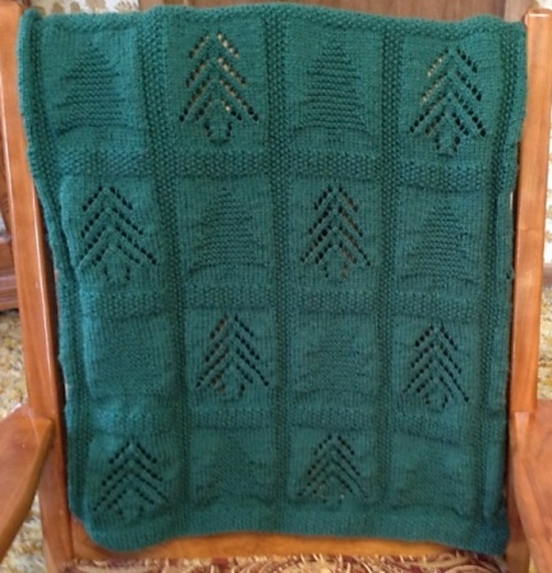 Pine Tree Blanket