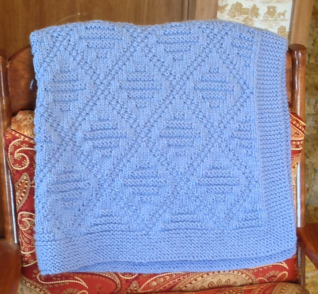 Diamond and Bar Blanket