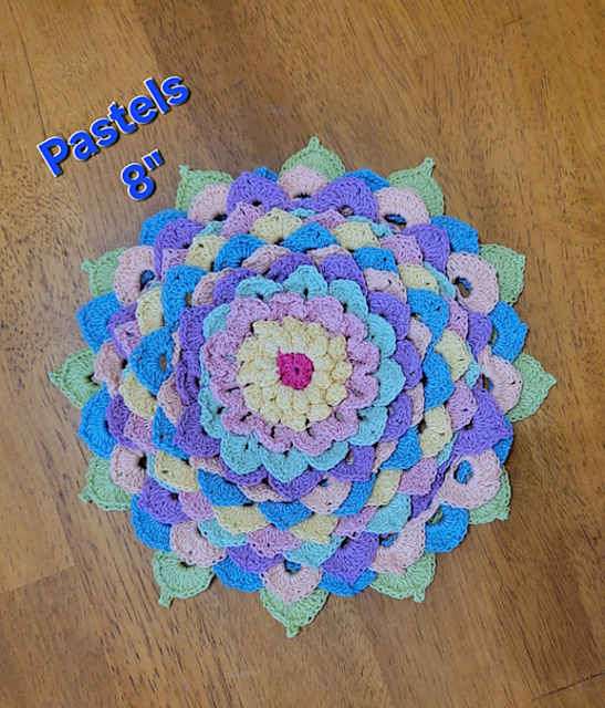 Spring Flower Doily