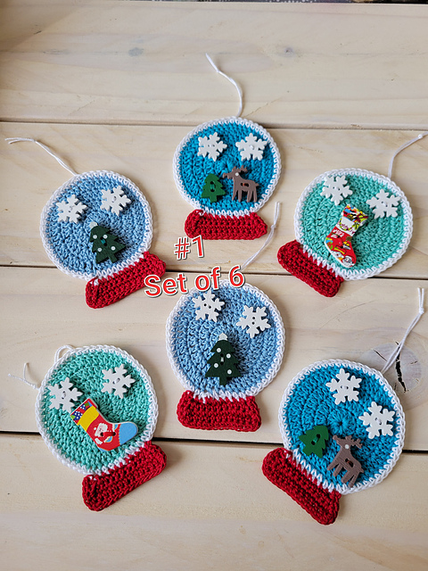 Snow Globe Ornament