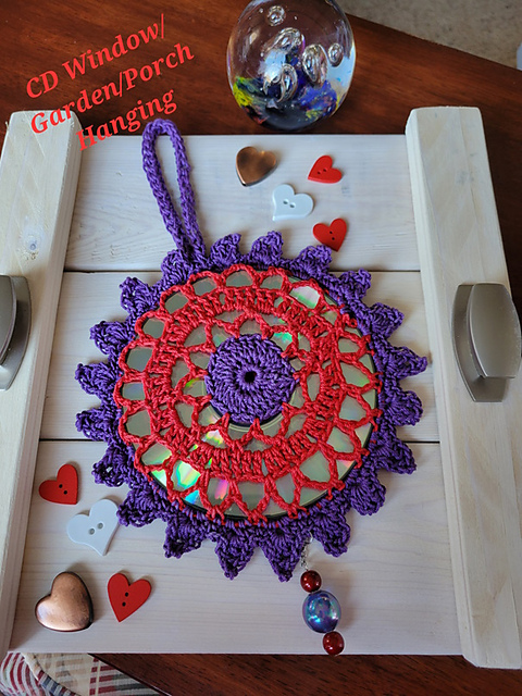 Hanging CD Mandala