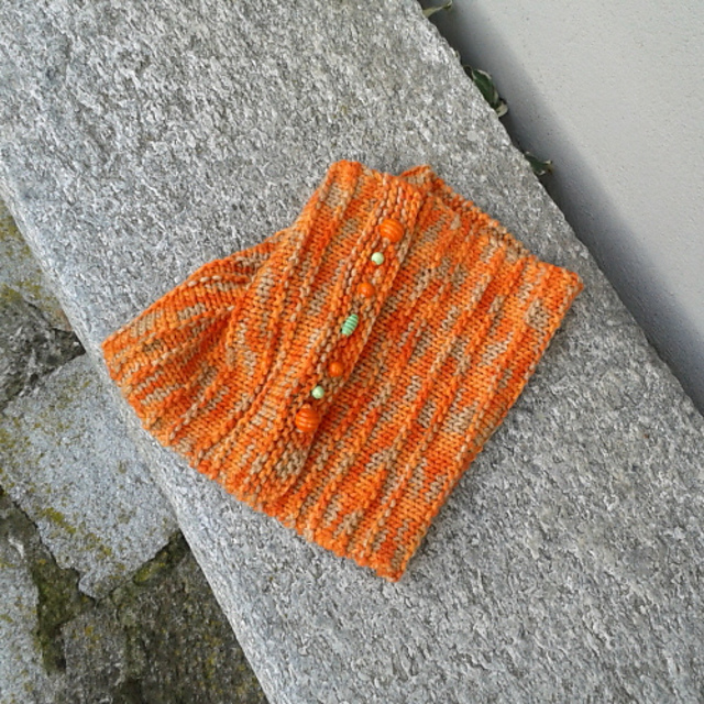 Beginners' beaded cowl