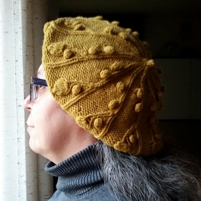 Berries and Buds beret