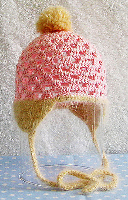 Snowbunny Baby Hat