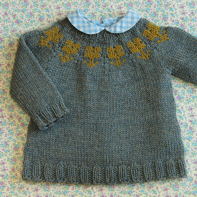 Little Flower Sweater