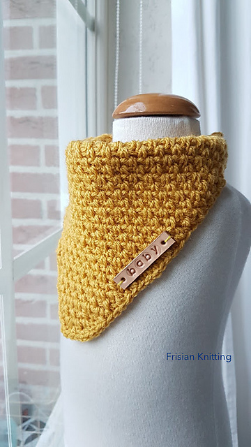 bandana dribble bib
