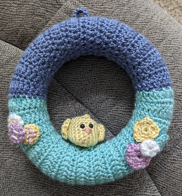Mini Easter Chick Wreath